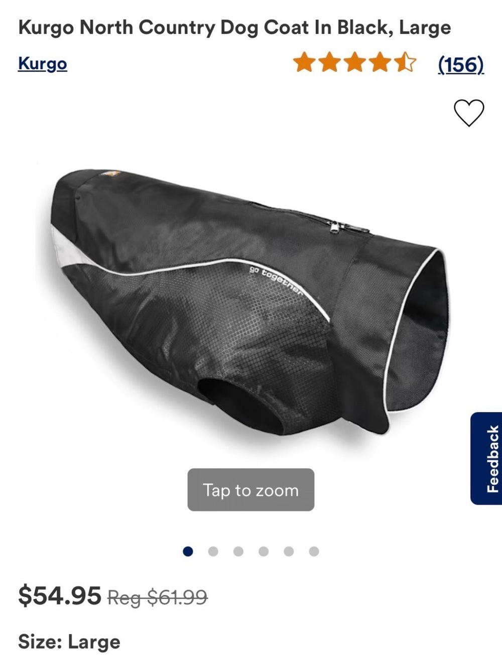 Kurgo Dog coat